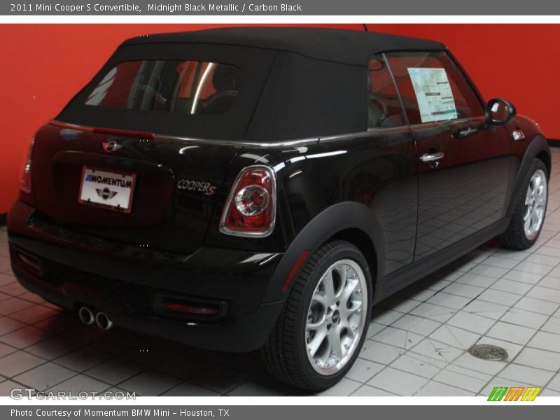 Midnight Black Metallic / Carbon Black 2011 Mini Cooper S Convertible