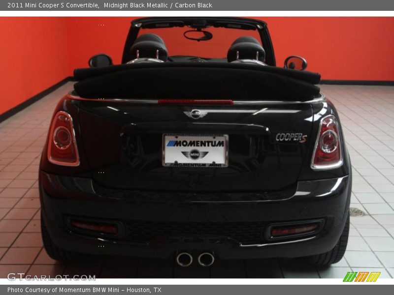 Midnight Black Metallic / Carbon Black 2011 Mini Cooper S Convertible