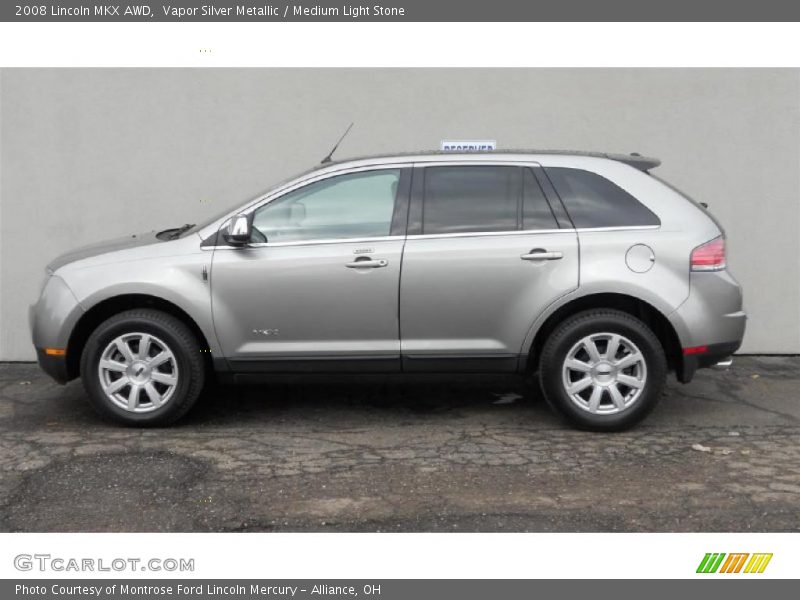  2008 MKX AWD Vapor Silver Metallic