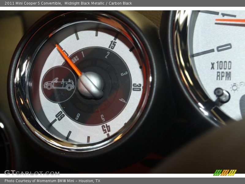 Midnight Black Metallic / Carbon Black 2011 Mini Cooper S Convertible