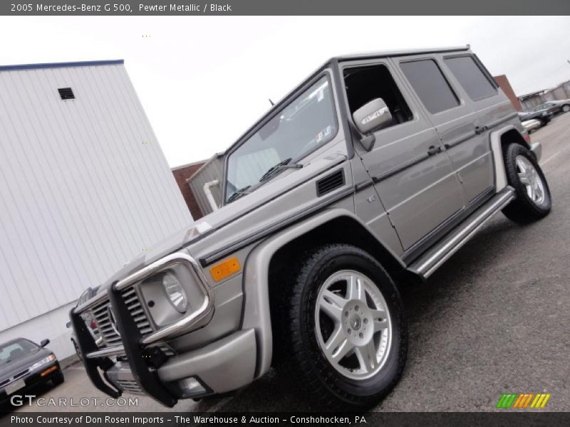 Pewter Metallic / Black 2005 Mercedes-Benz G 500