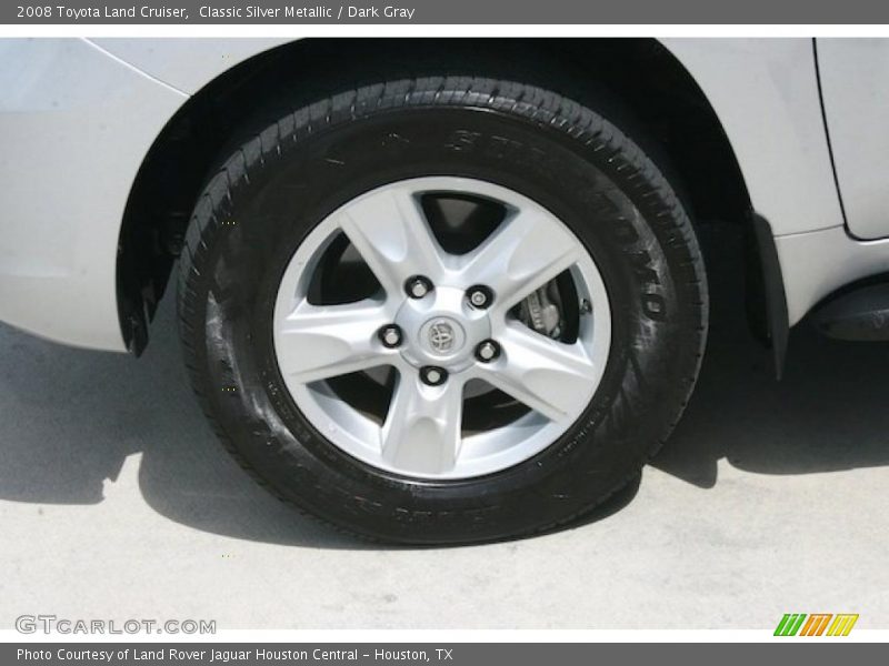Classic Silver Metallic / Dark Gray 2008 Toyota Land Cruiser