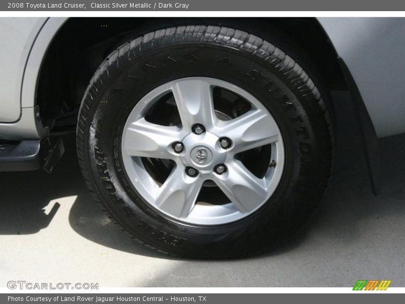 Classic Silver Metallic / Dark Gray 2008 Toyota Land Cruiser
