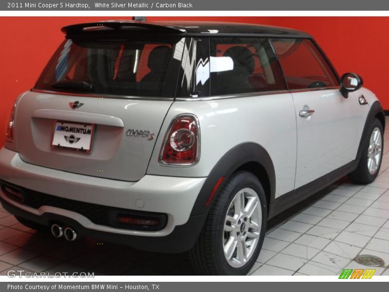  2011 Cooper S Hardtop White Silver Metallic