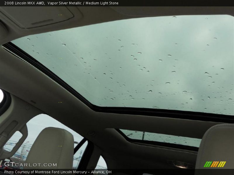 Sunroof of 2008 MKX AWD