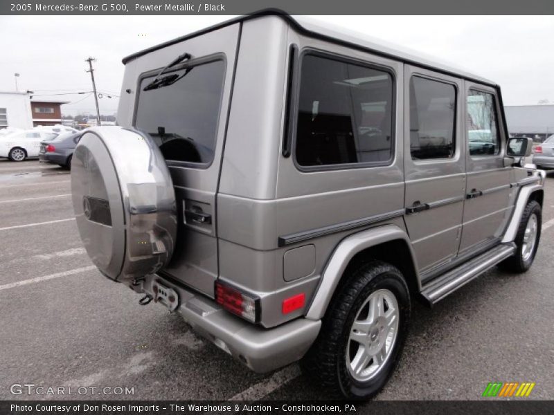 Pewter Metallic / Black 2005 Mercedes-Benz G 500