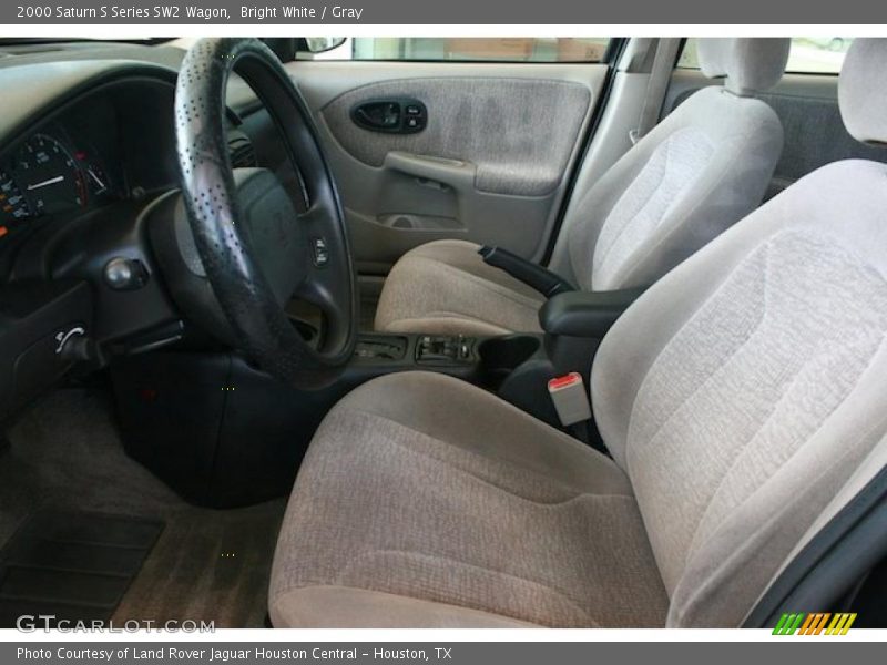 Bright White / Gray 2000 Saturn S Series SW2 Wagon