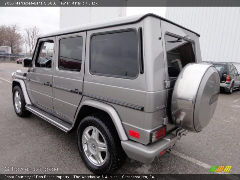 Pewter Metallic / Black 2005 Mercedes-Benz G 500