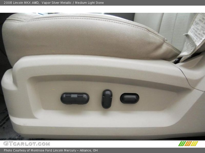 Controls of 2008 MKX AWD