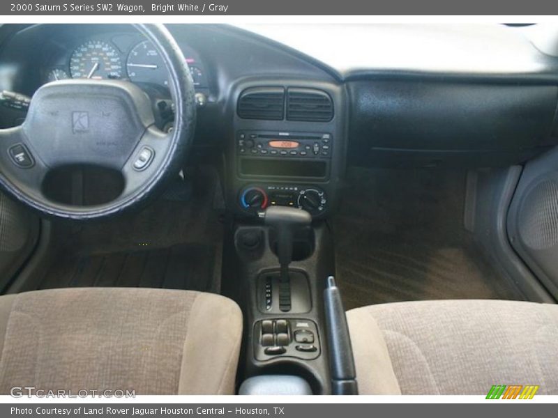 Bright White / Gray 2000 Saturn S Series SW2 Wagon