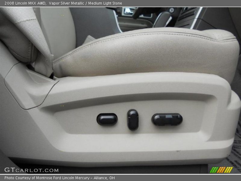 Controls of 2008 MKX AWD