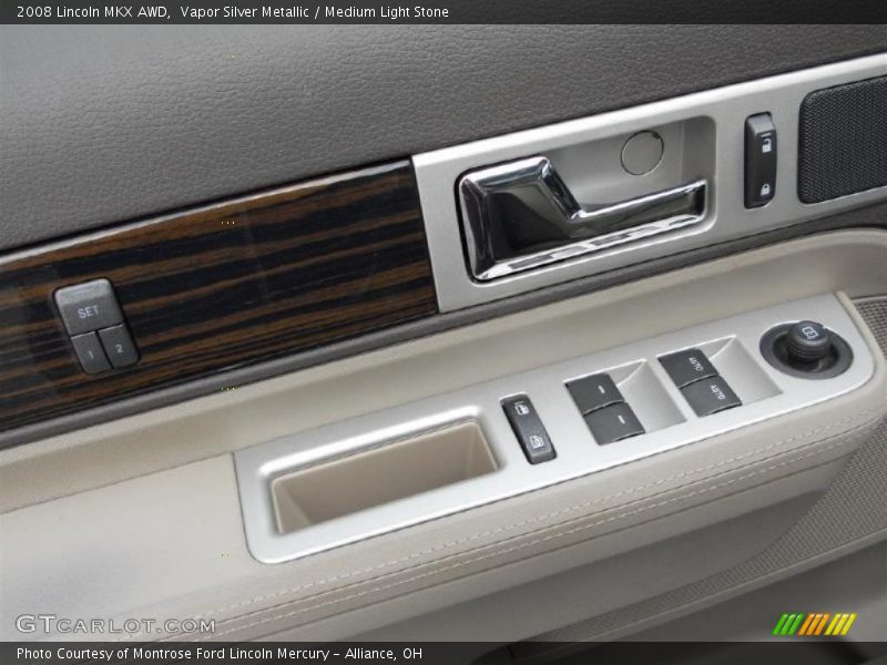 Controls of 2008 MKX AWD