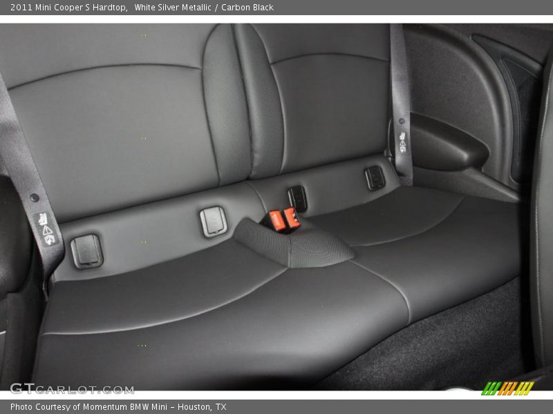 White Silver Metallic / Carbon Black 2011 Mini Cooper S Hardtop
