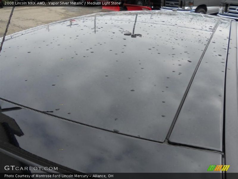 Vapor Silver Metallic / Medium Light Stone 2008 Lincoln MKX AWD