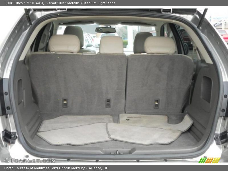  2008 MKX AWD Trunk