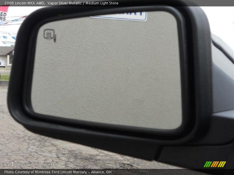 Vapor Silver Metallic / Medium Light Stone 2008 Lincoln MKX AWD