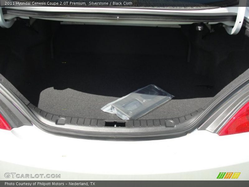Silverstone / Black Cloth 2011 Hyundai Genesis Coupe 2.0T Premium