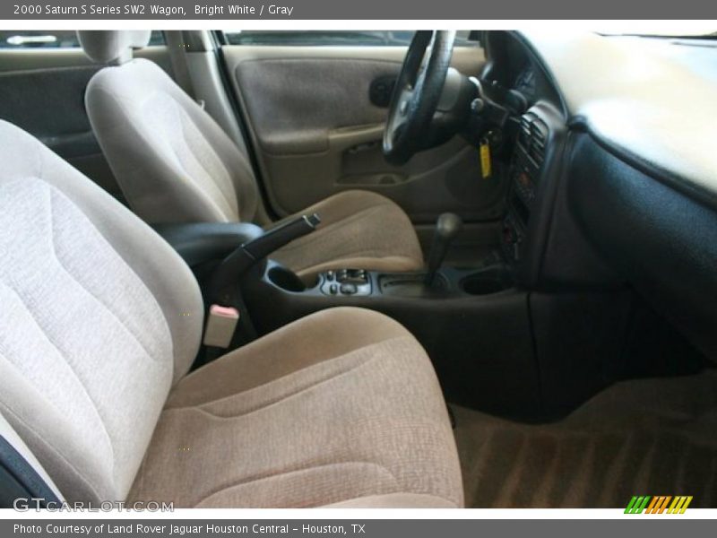 Bright White / Gray 2000 Saturn S Series SW2 Wagon