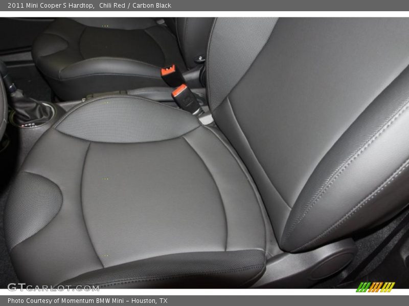 Chili Red / Carbon Black 2011 Mini Cooper S Hardtop
