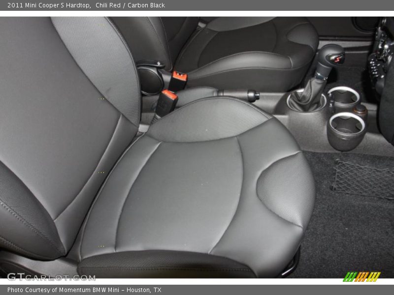 Chili Red / Carbon Black 2011 Mini Cooper S Hardtop