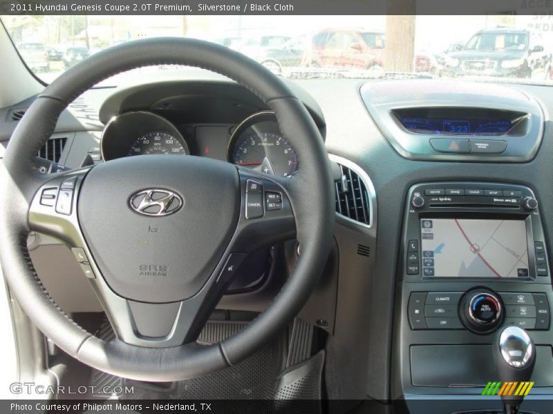 Dashboard of 2011 Genesis Coupe 2.0T Premium