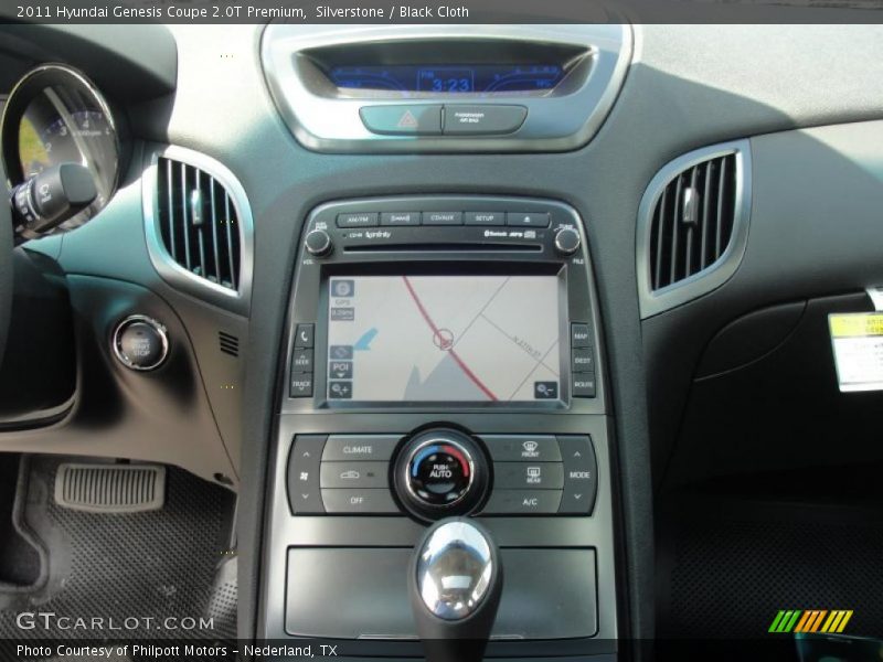 Navigation of 2011 Genesis Coupe 2.0T Premium