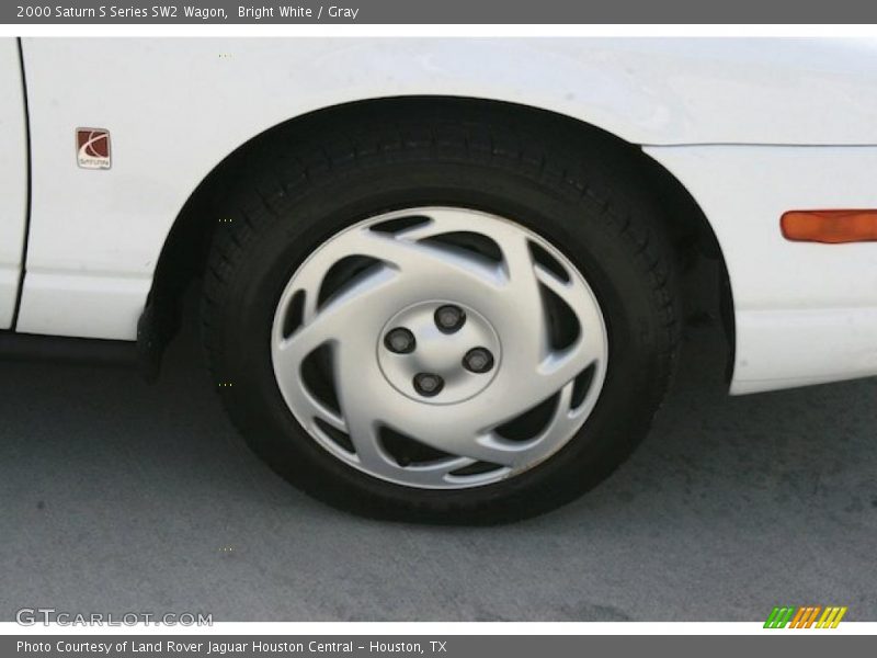 Bright White / Gray 2000 Saturn S Series SW2 Wagon