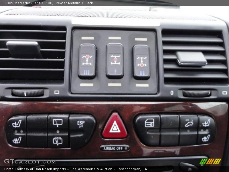 Controls of 2005 G 500