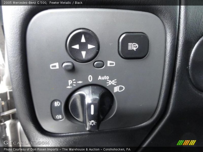 Controls of 2005 G 500