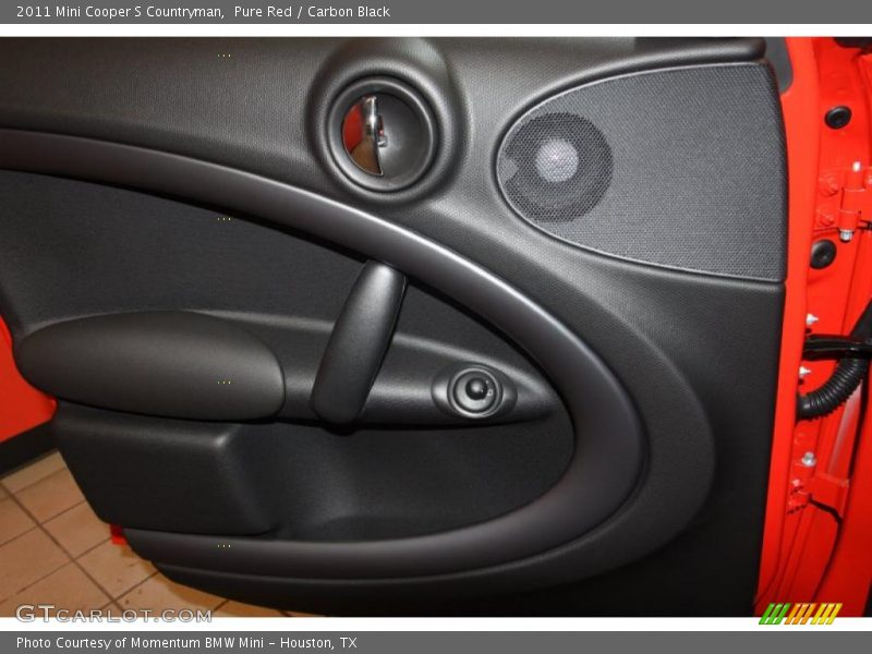 Pure Red / Carbon Black 2011 Mini Cooper S Countryman