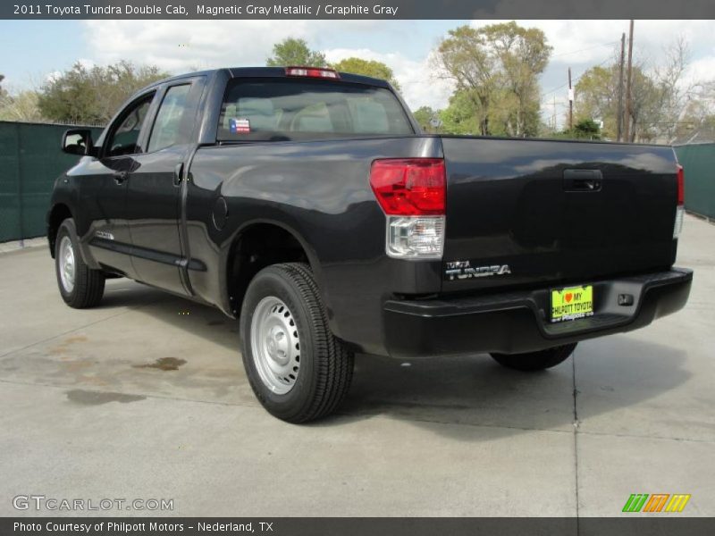 Magnetic Gray Metallic / Graphite Gray 2011 Toyota Tundra Double Cab