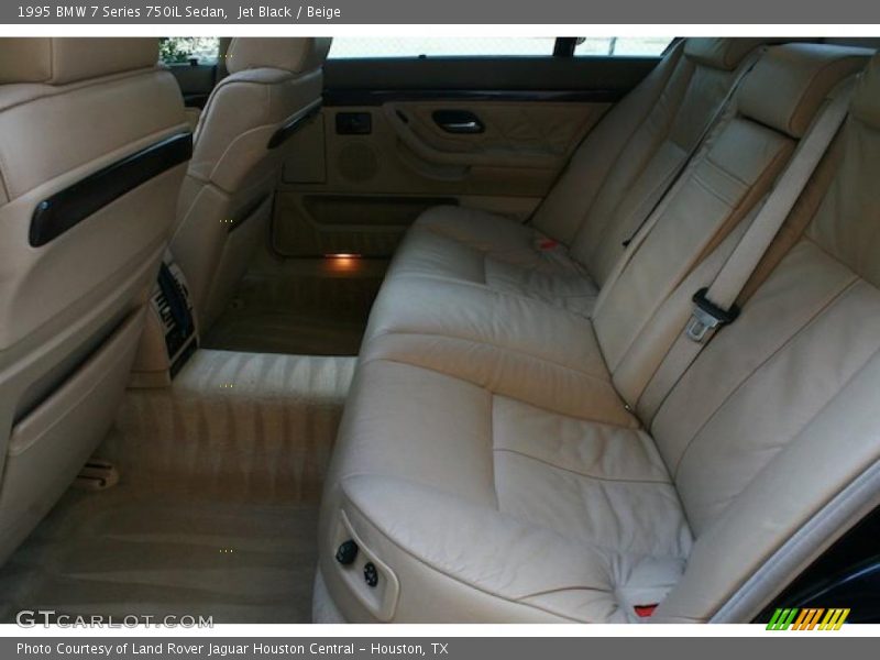  1995 7 Series 750iL Sedan Beige Interior