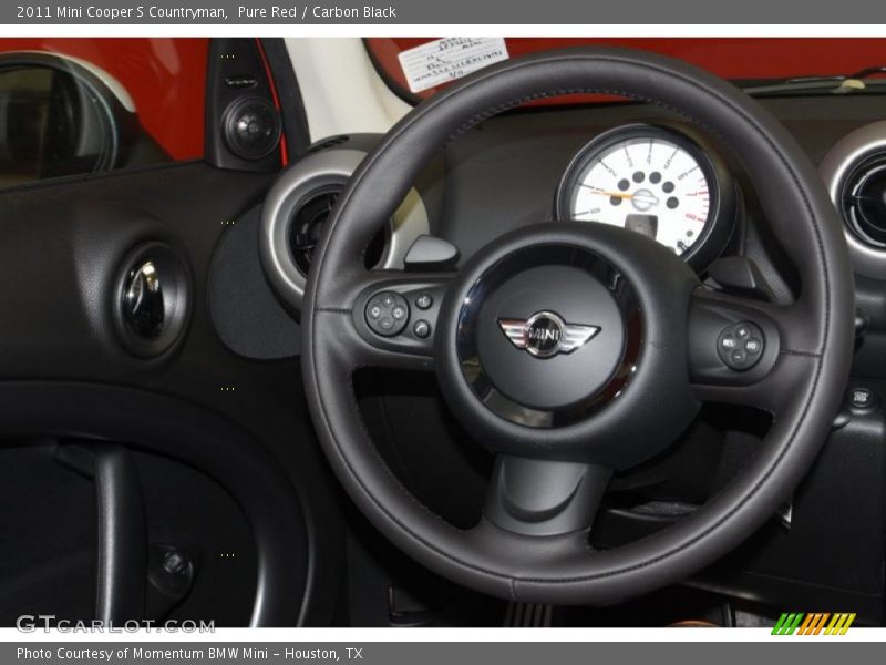 Pure Red / Carbon Black 2011 Mini Cooper S Countryman
