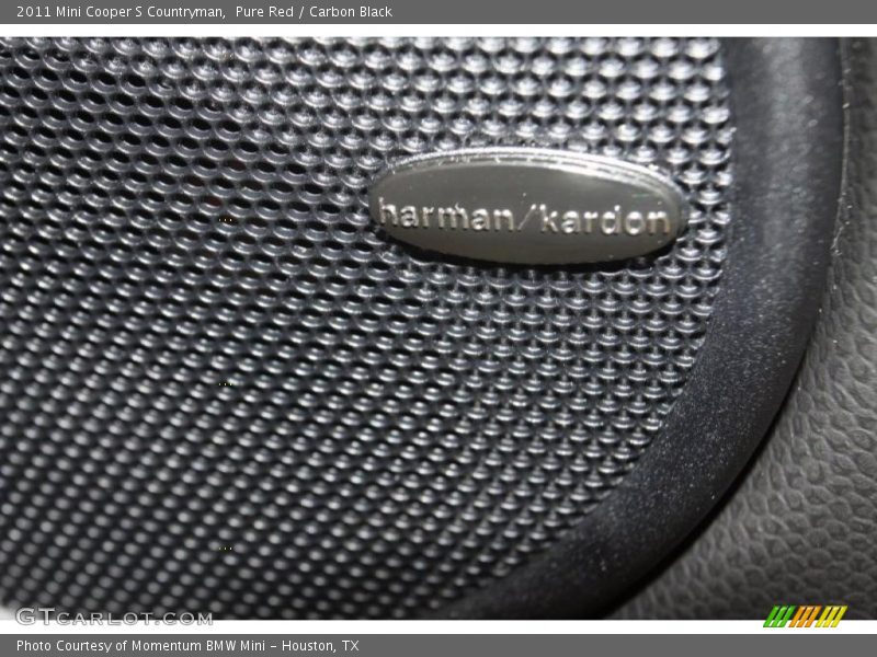 Pure Red / Carbon Black 2011 Mini Cooper S Countryman