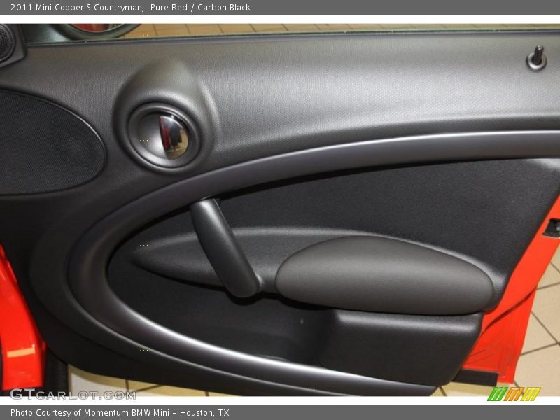 Pure Red / Carbon Black 2011 Mini Cooper S Countryman