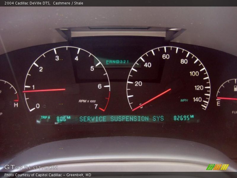 Cashmere / Shale 2004 Cadillac DeVille DTS