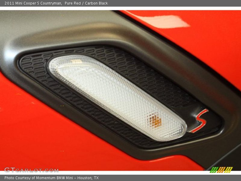 Pure Red / Carbon Black 2011 Mini Cooper S Countryman