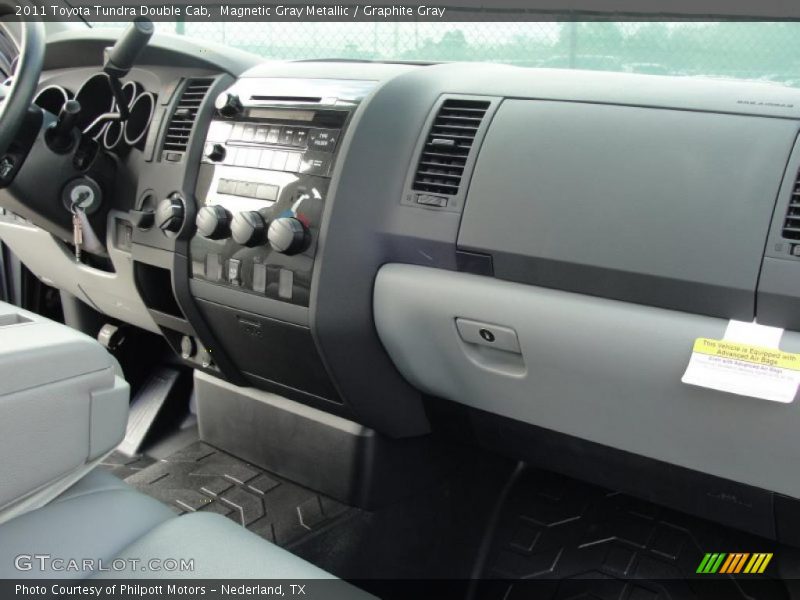 Magnetic Gray Metallic / Graphite Gray 2011 Toyota Tundra Double Cab
