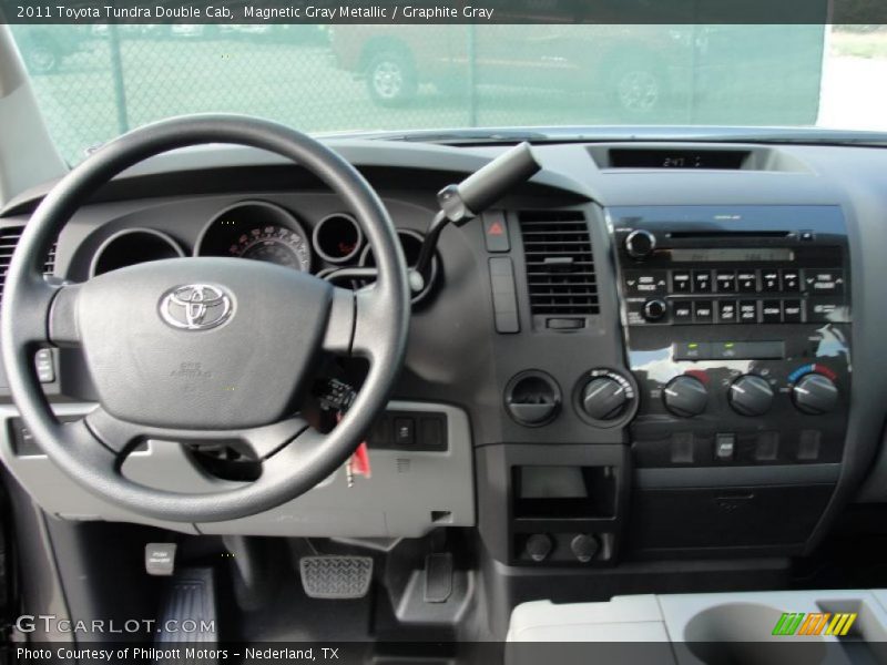 Magnetic Gray Metallic / Graphite Gray 2011 Toyota Tundra Double Cab