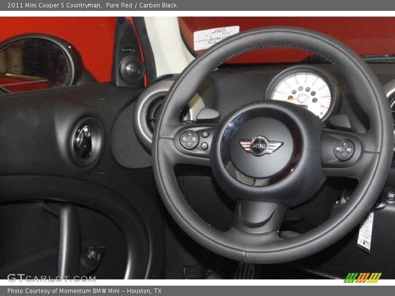 Pure Red / Carbon Black 2011 Mini Cooper S Countryman