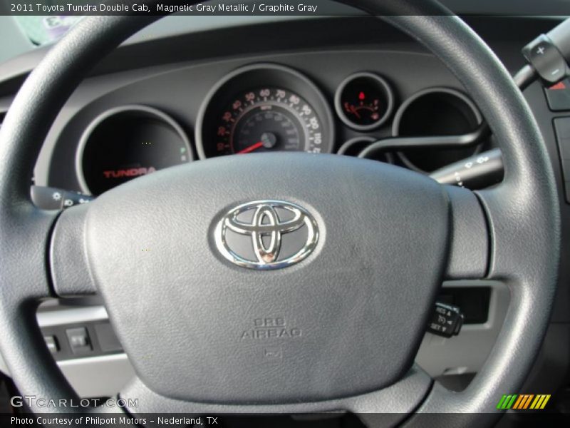 Magnetic Gray Metallic / Graphite Gray 2011 Toyota Tundra Double Cab