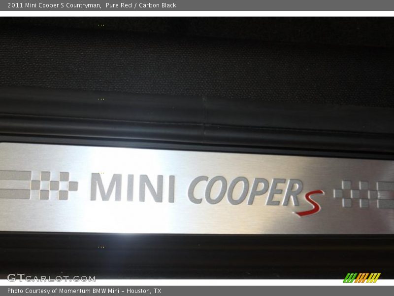 Pure Red / Carbon Black 2011 Mini Cooper S Countryman