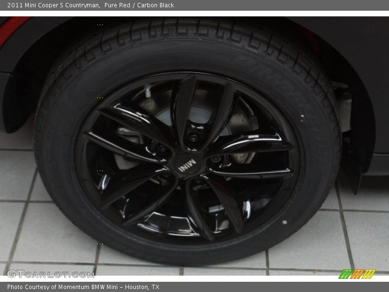 Pure Red / Carbon Black 2011 Mini Cooper S Countryman