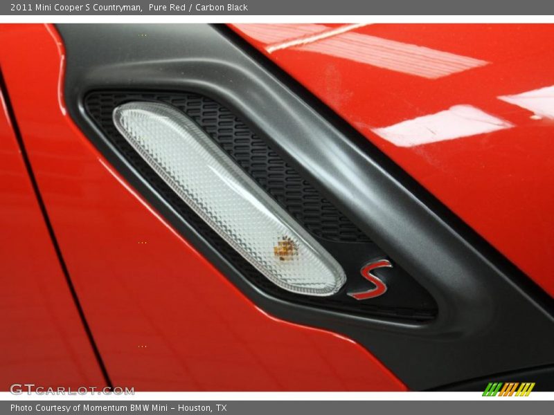 Pure Red / Carbon Black 2011 Mini Cooper S Countryman