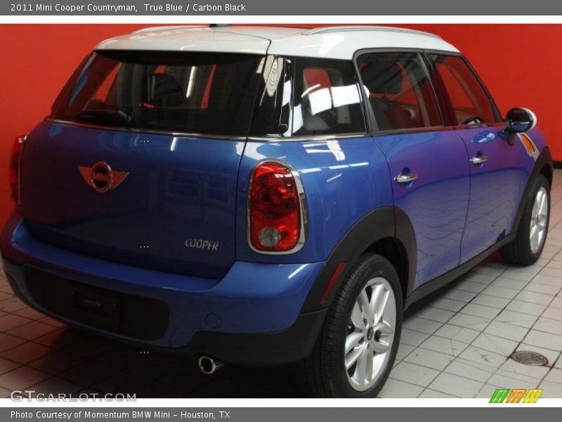 True Blue / Carbon Black 2011 Mini Cooper Countryman