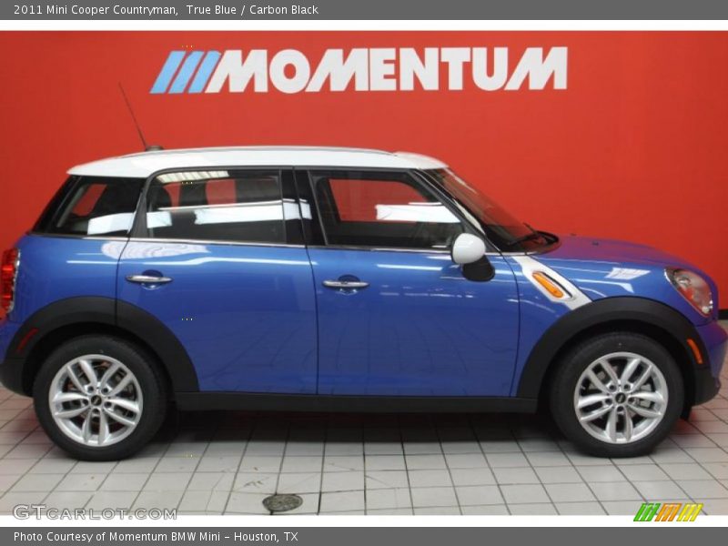 True Blue / Carbon Black 2011 Mini Cooper Countryman