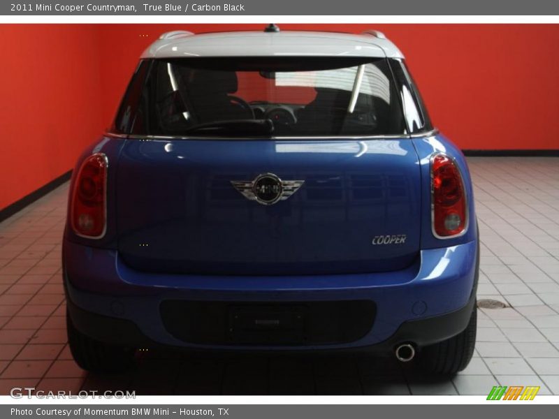 True Blue / Carbon Black 2011 Mini Cooper Countryman