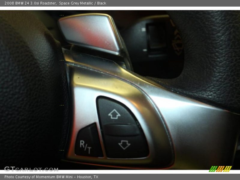 Space Grey Metallic / Black 2008 BMW Z4 3.0si Roadster