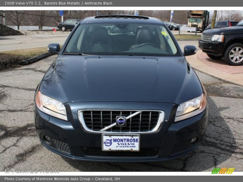 Barents Blue Metallic / Anthracite Black 2008 Volvo V70 3.2