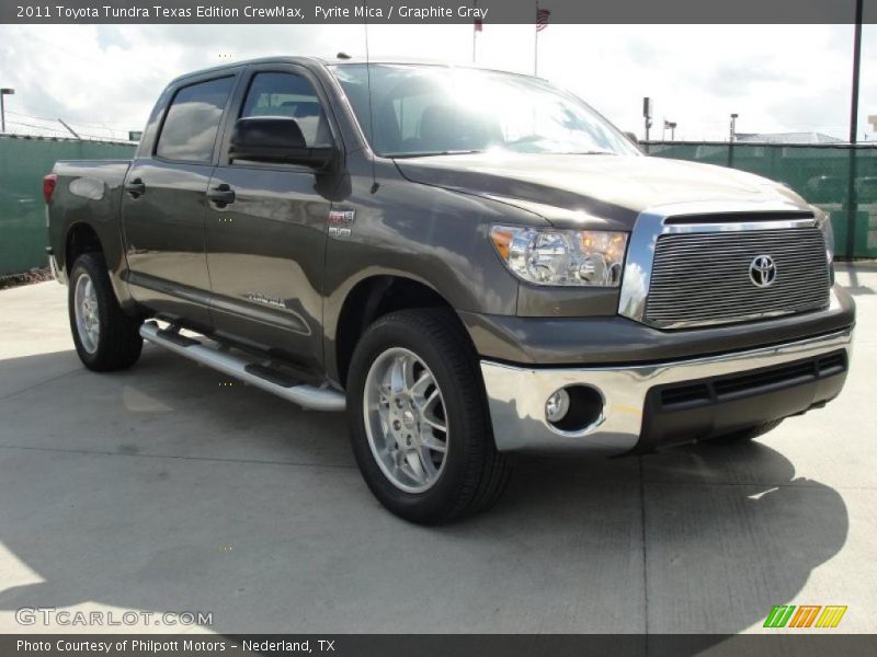 Pyrite Mica / Graphite Gray 2011 Toyota Tundra Texas Edition CrewMax